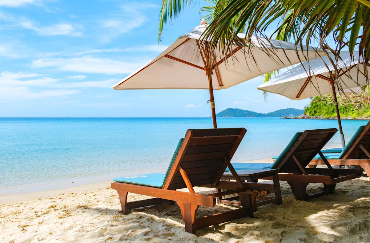 beach vacation photo