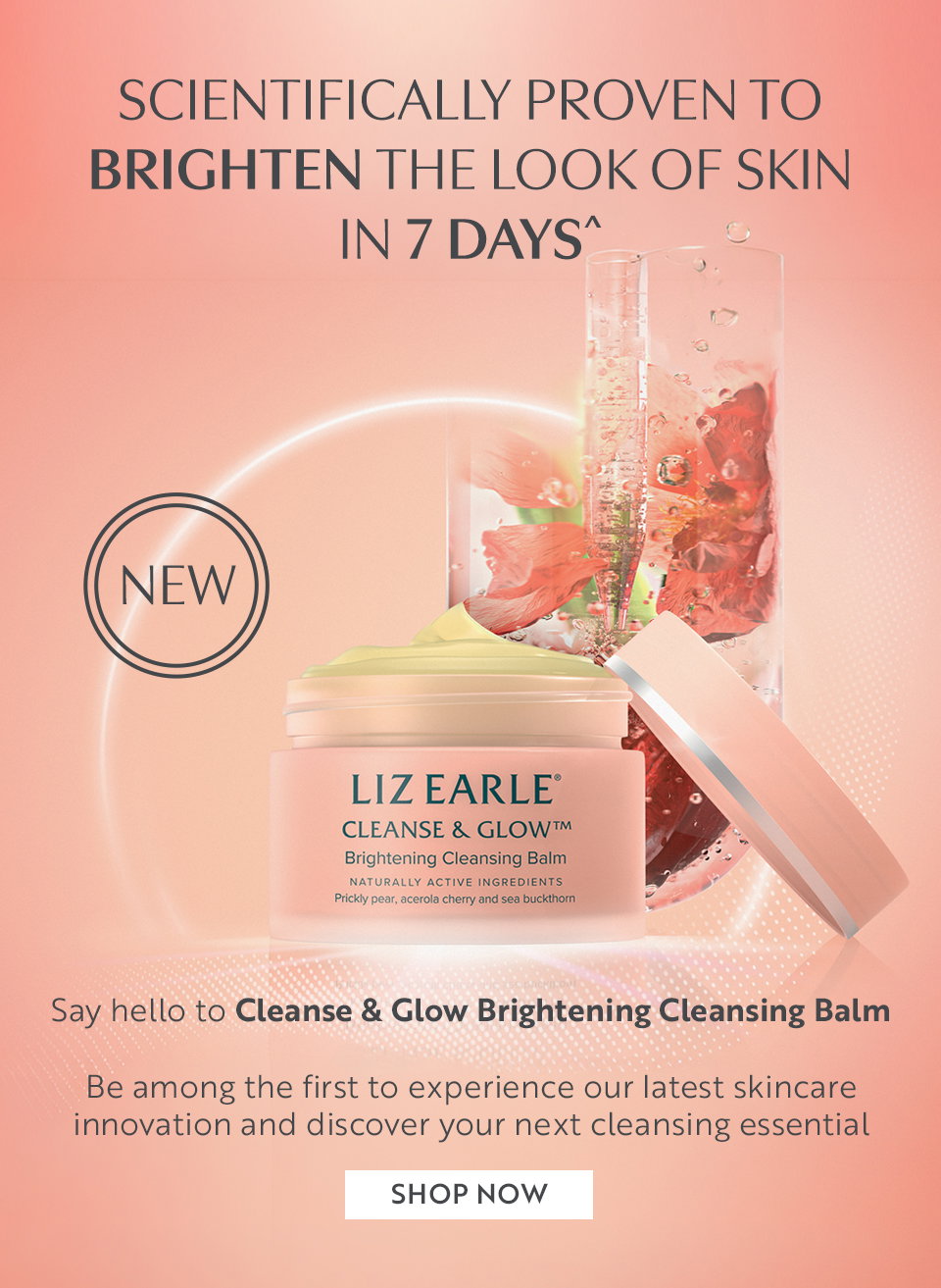 Say hello to Cleanse & Glow Brightening Cleansing Balm   Be among the first to experience our latest skincare innovation and discover your next cleansing essential SHOP NOW