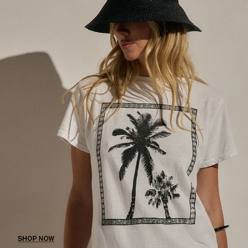 WOMEN'S SLUB JERSEY RELAXED TEE