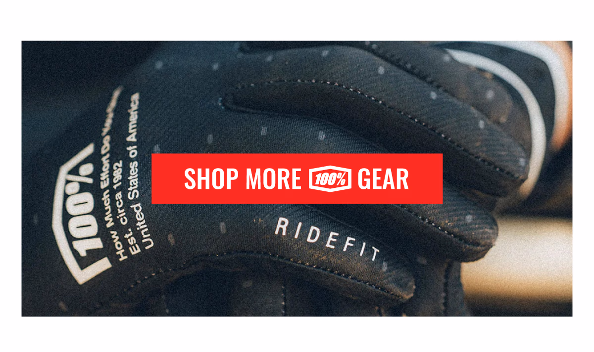 SHOP 100% GEAR