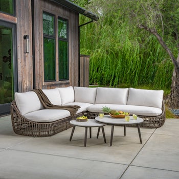 SunVilla Norden 5-piece Outdoor Patio Sectional Seating Set