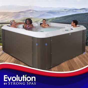 Evolution by Strong Spas Monarch 90-Jet, 7-Person Acrylic Spa