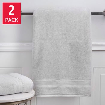 Charisma 100% Hygrocotton Towel Set or Bath Rugs 2-Pack in Diamond or Medallion