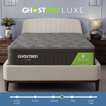 GhostBed Luxe 14-inch Memory Foam Queen Mattress