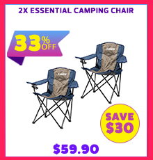 2x Essential Camping Chair