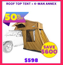 Roof Top Tent + 4-man Annex