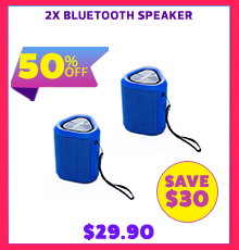 2x Bluetooth Speaker