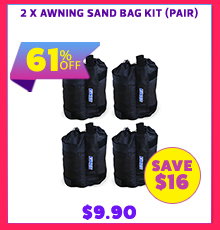 2 x Awning Sand Bag Kit (pair)