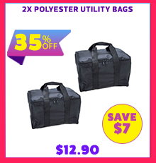 2X Polyester Utility Bags