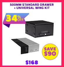 500mm Standard Drawer + Universal Wing Kit