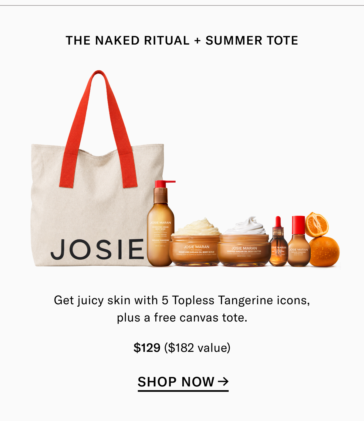 The Naked Ritual + Summer Tote