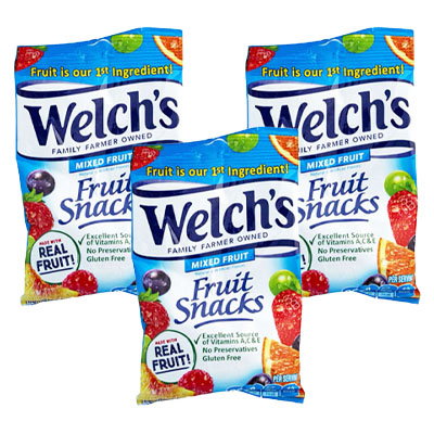 Welch's Fruit Snacks - Mixed Fruit, 2.25 oz Pouch
