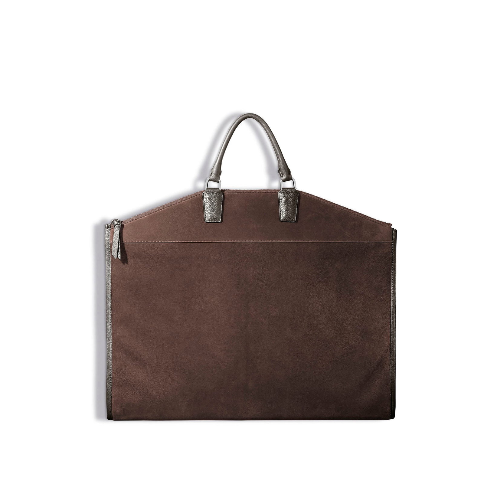 Image of GMT SUIT BAG IN SOFT GRAIN LEATHER & NUBUCK