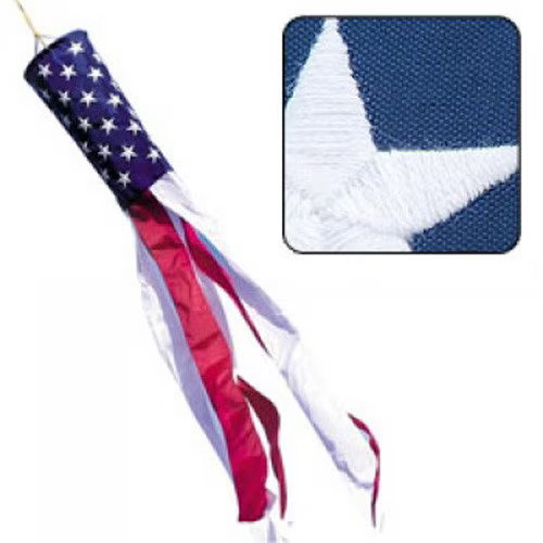 Embroidered American Windsock