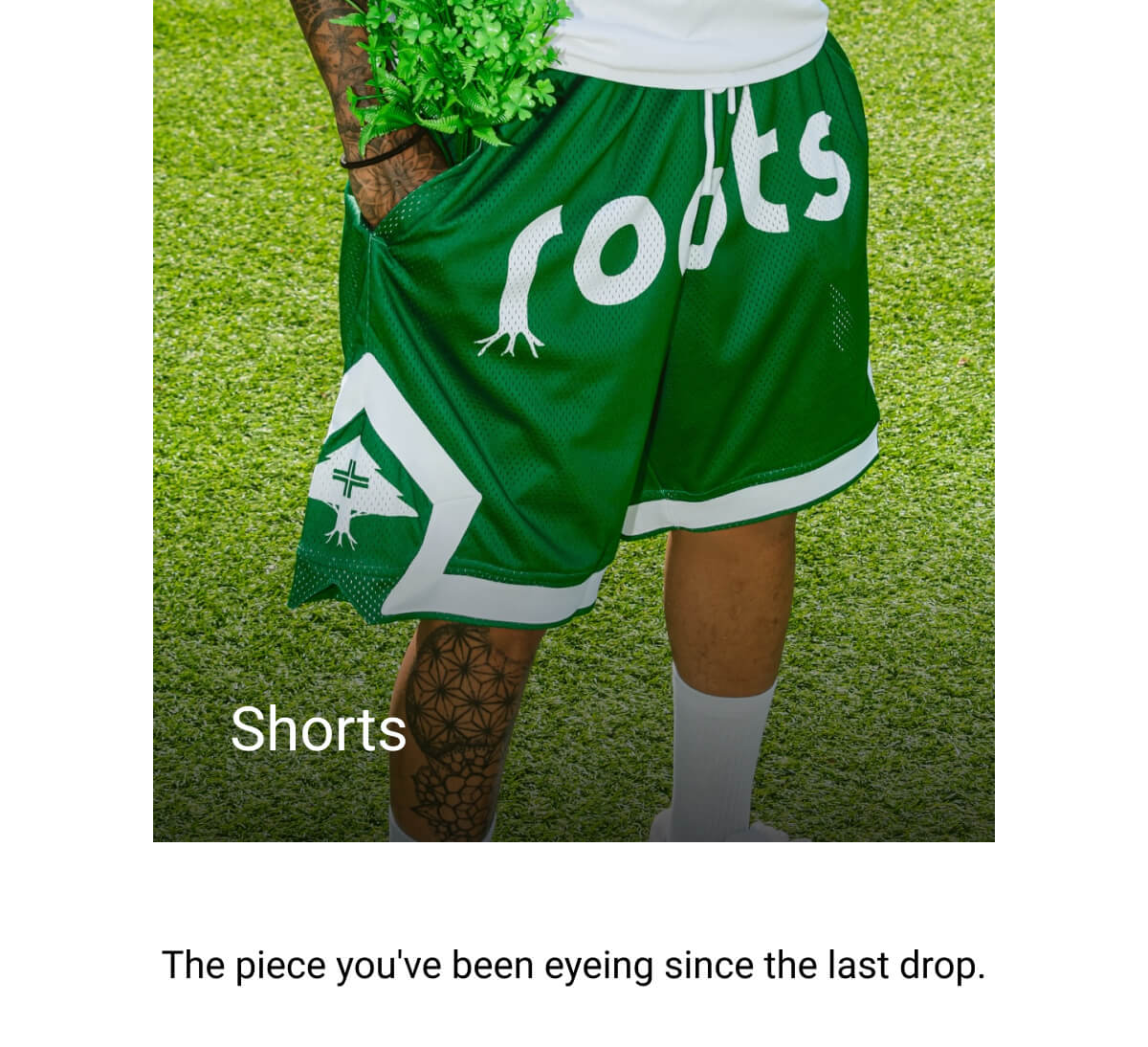 Shorts | The piece you've been eyeing since the last drop.