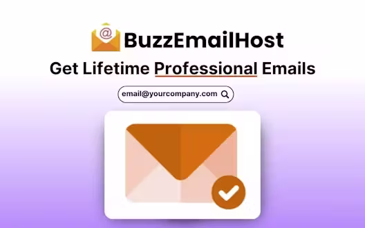 BuzzEmailHost – Business Email Hosting Service | Lifetime Access