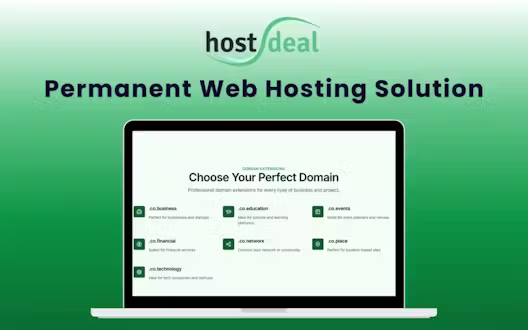 Hostdeal – Secure Permanent Web Hosting Solution | Lifetime Access