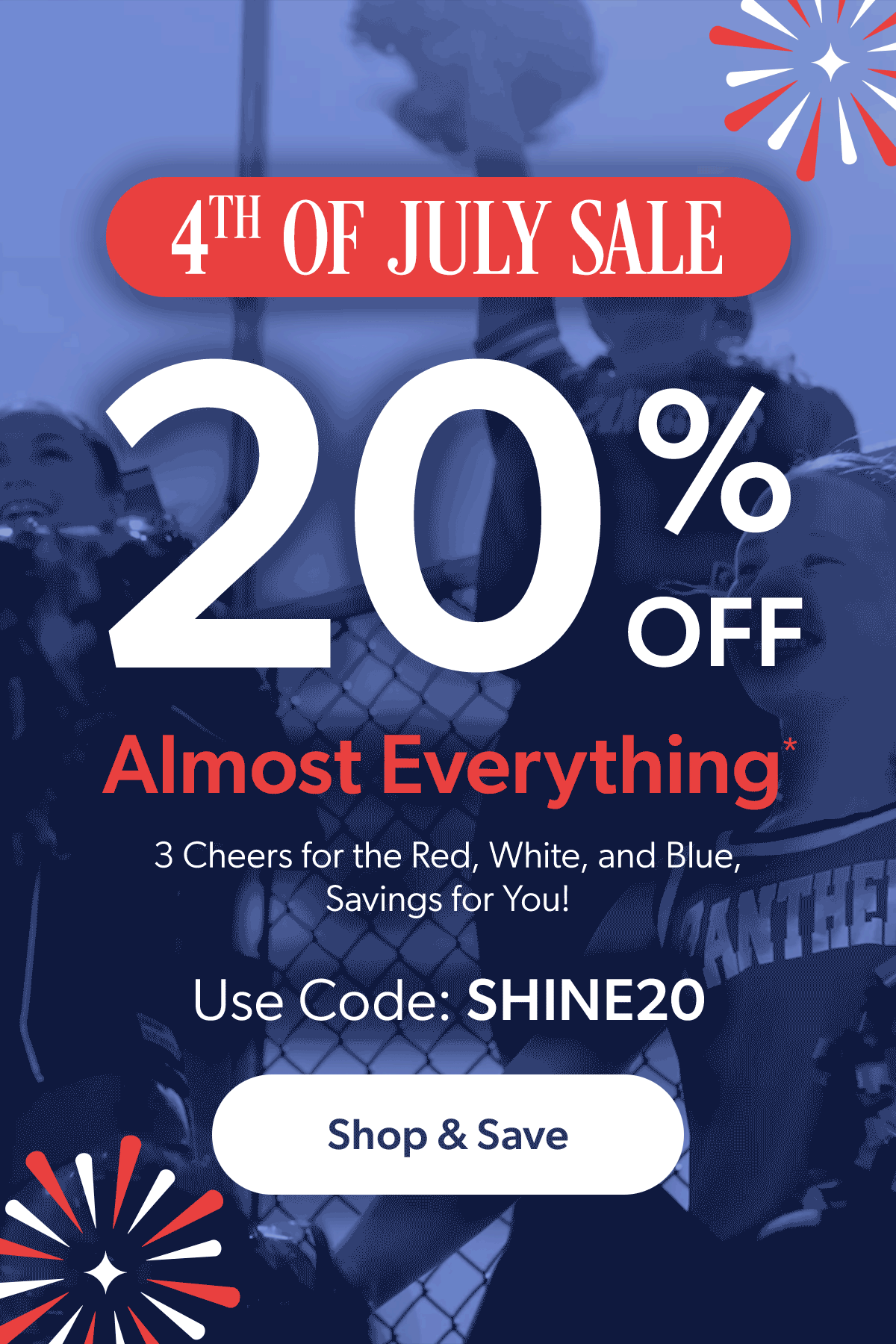 20% OFF Almost Everything