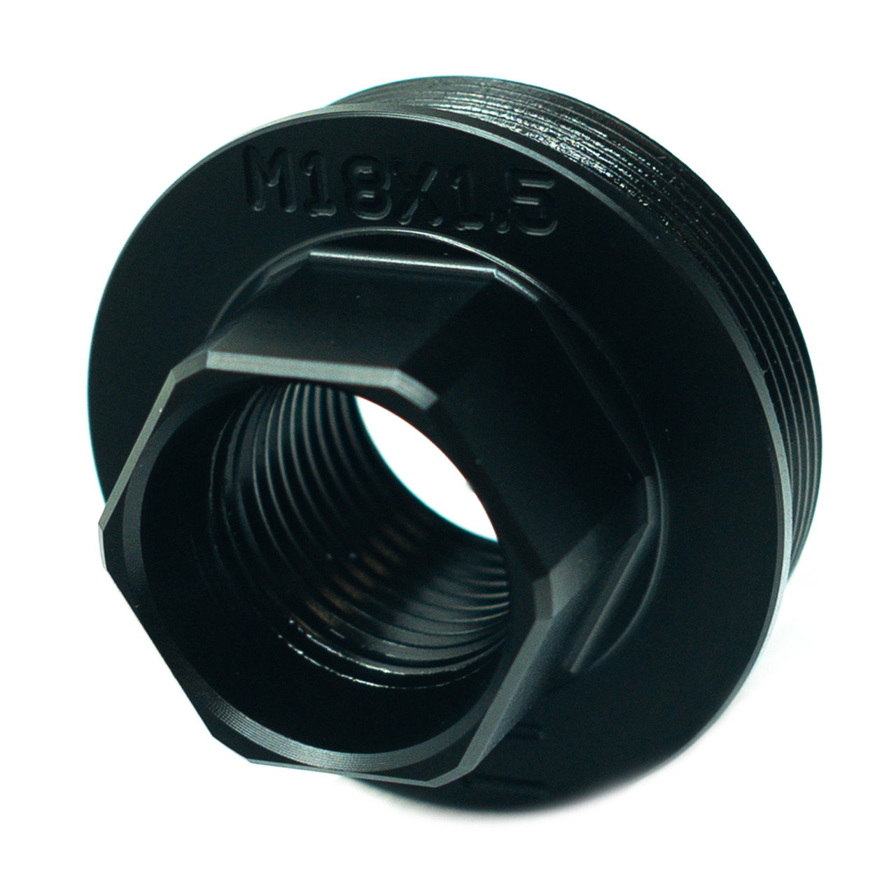 FAXON M18X1.5 STAINLESS STEEL DIRECT THREAD TO HUB ADAPTER