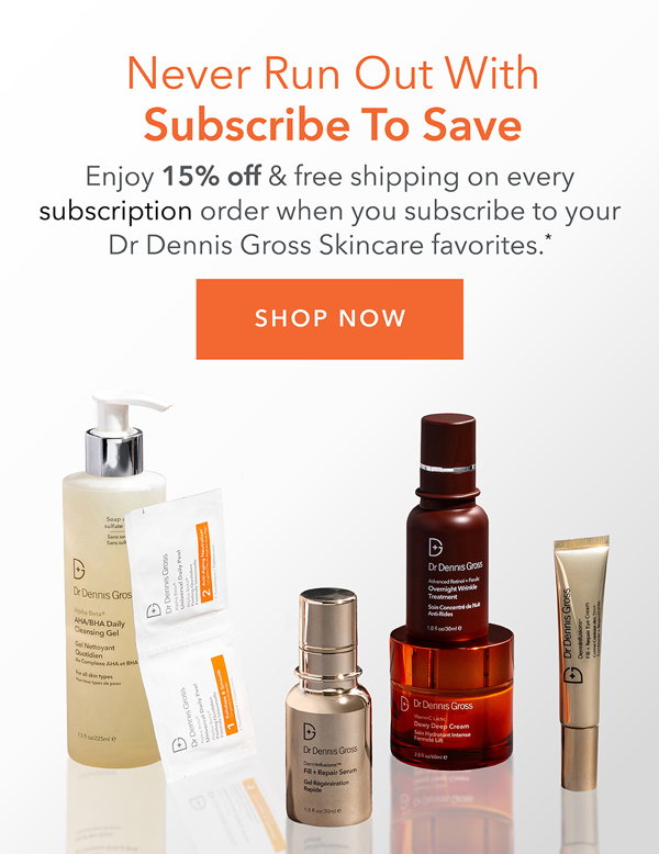 15% Off & Free Shipping With Subscription Orders