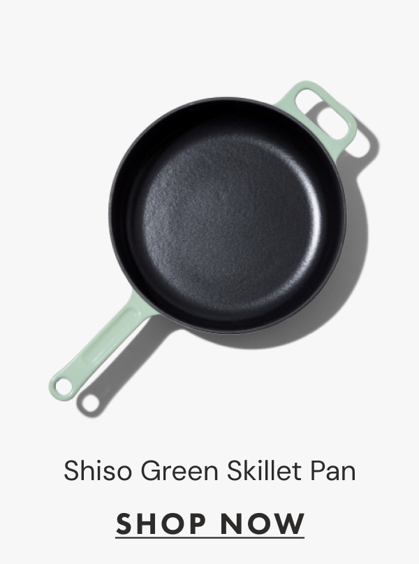 Shiso Green Skillet Pan | SHOP NOW