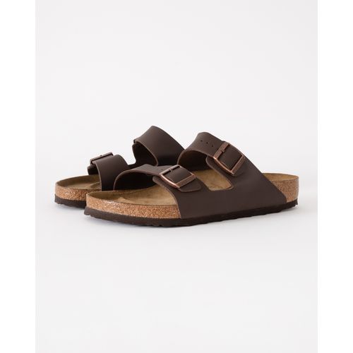 Birkenstock Arizona Birko Flor Unisex Sandals - Dark Brown