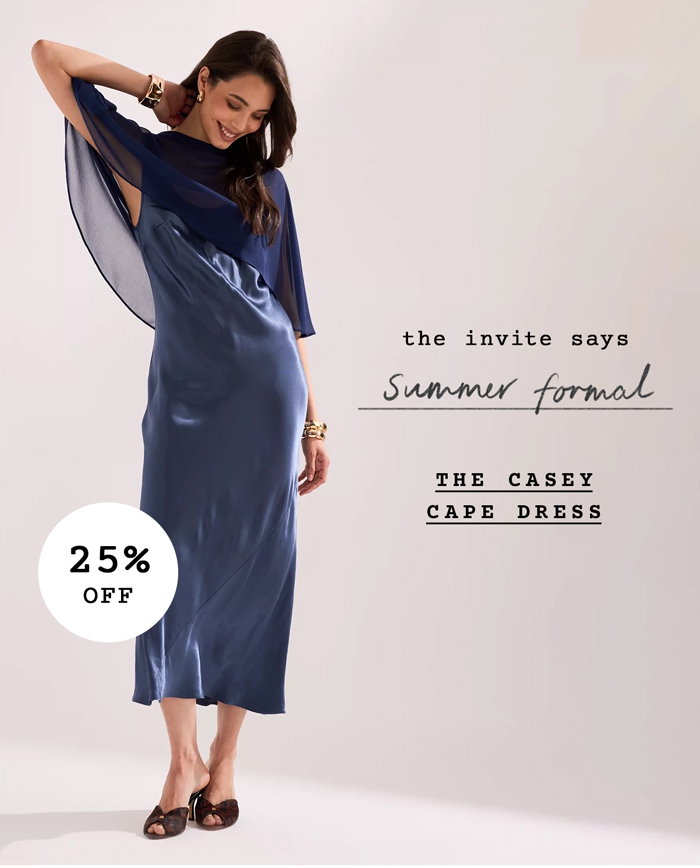 The Casey Cape Dress >