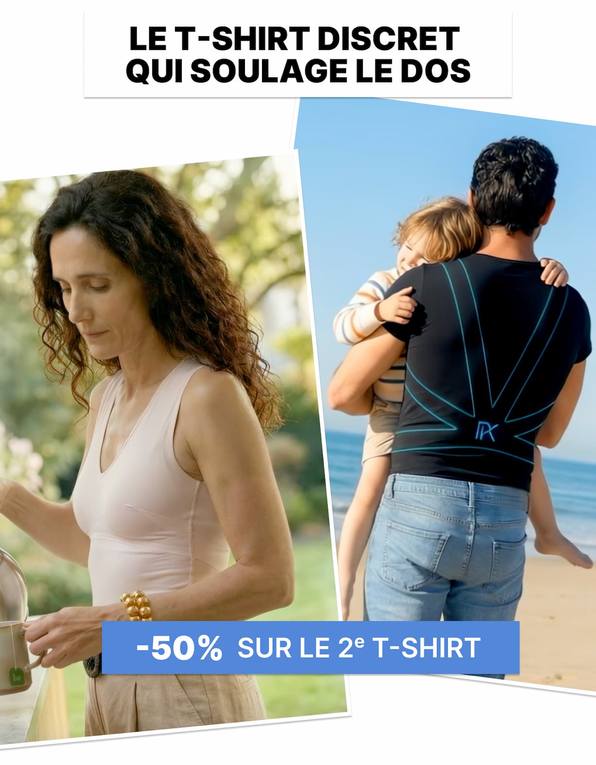Le T-shirt discret PERCKO 