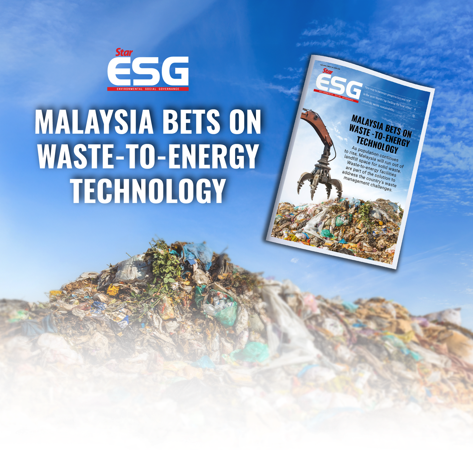 Malaysia bets on waste-to-energy technology