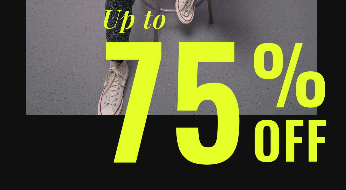 Up to 75% Off