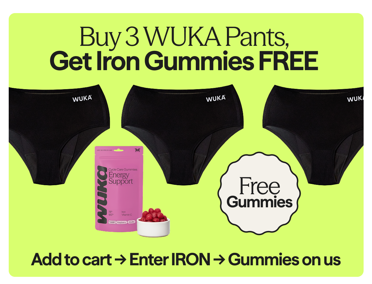 BUY 3 WUKA PANTS, GET IRON GUMMIES FREE
