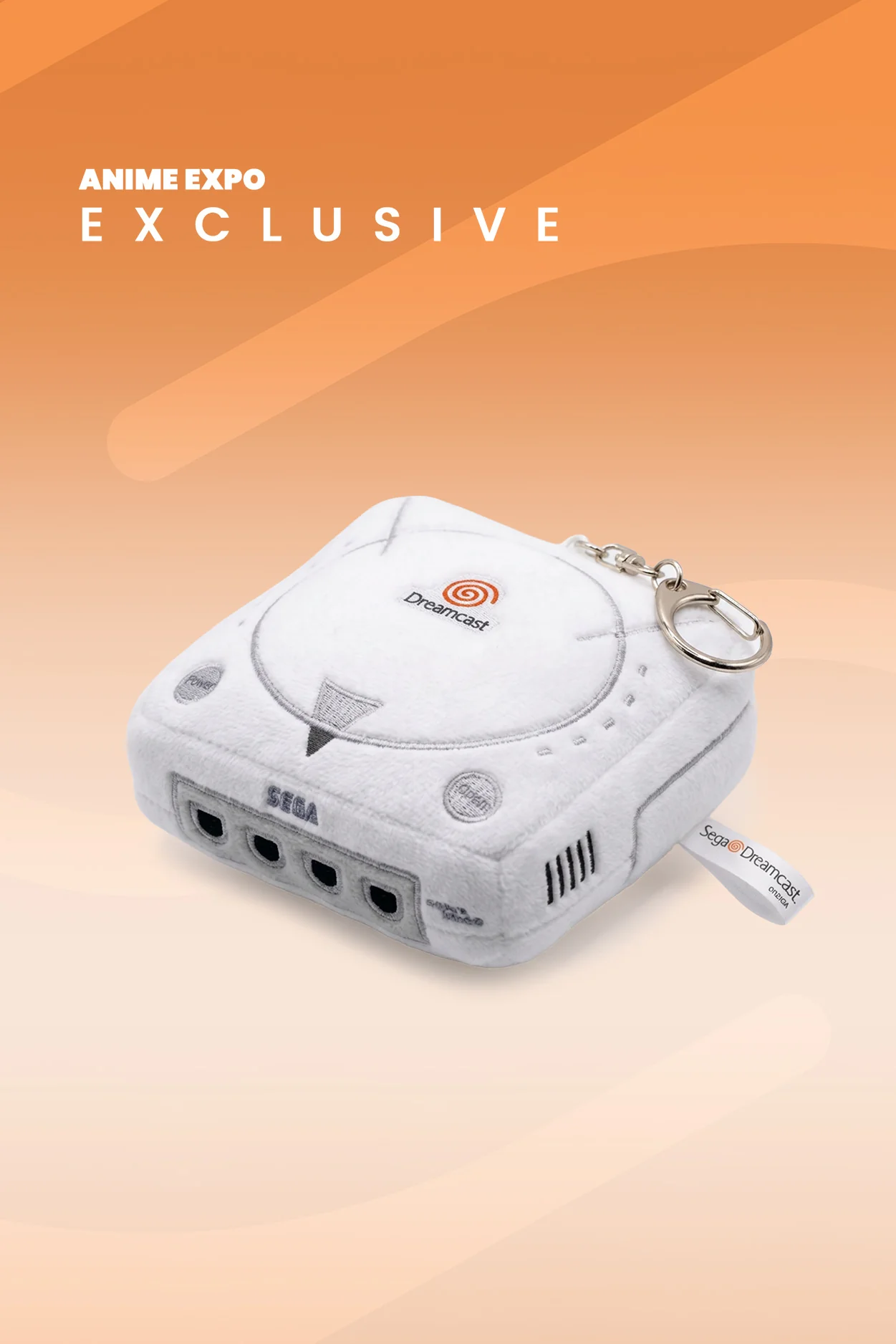 Image of Sega: Dreamcast Console Plush Keychain