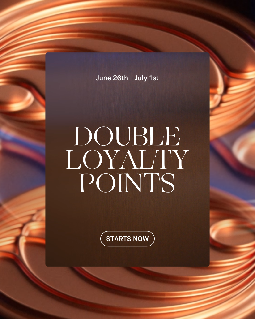 Earn Double Points On All Orders