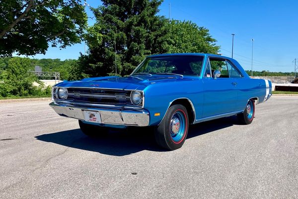 1969 Dodge Dart GTS 383 Coupe One of Approximately 400 Built B5 Blue