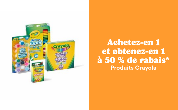 Offre hebdomadaire montrée. Magasinez maintenant.