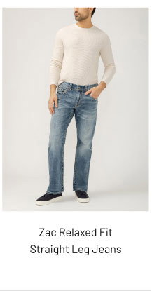 Zac Relaxed Fit Straight Leg Jeans