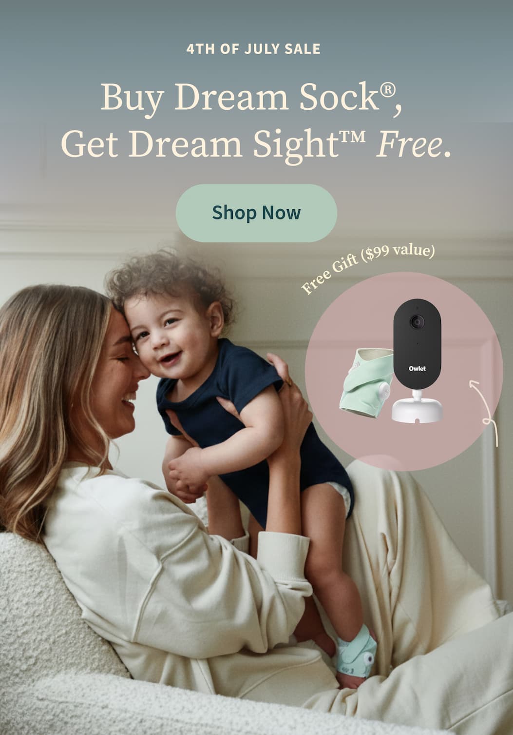 4th of July Sale | Buy Dream Sock®, Get Dream Sight™ Free | Shop Now | Free Gift ($99 value)