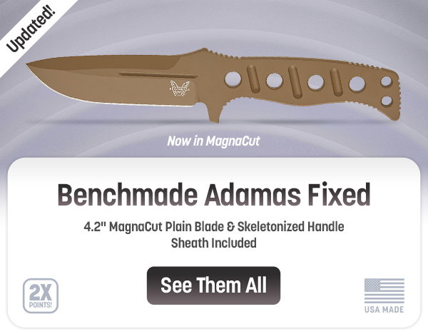 Benchmade Adamas Fixed Blades