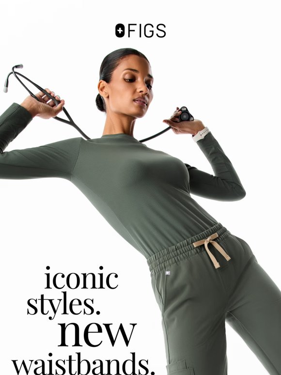 NEW Mid-Rise Scrub Pants—Iconic From Every Angle