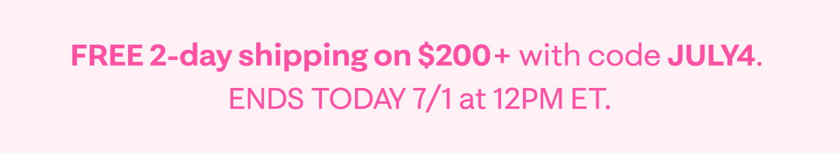Free 2-Day Shipping