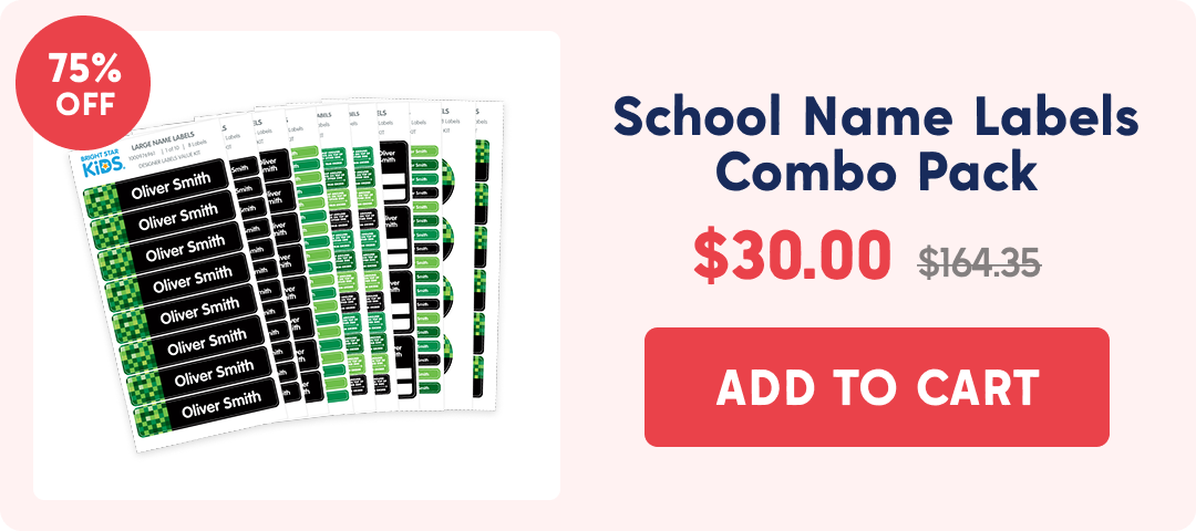 School Name Labels Combo Pack >