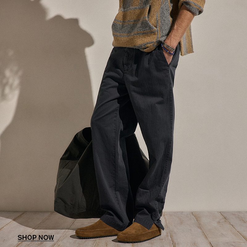 Herringbone Twill Trouser