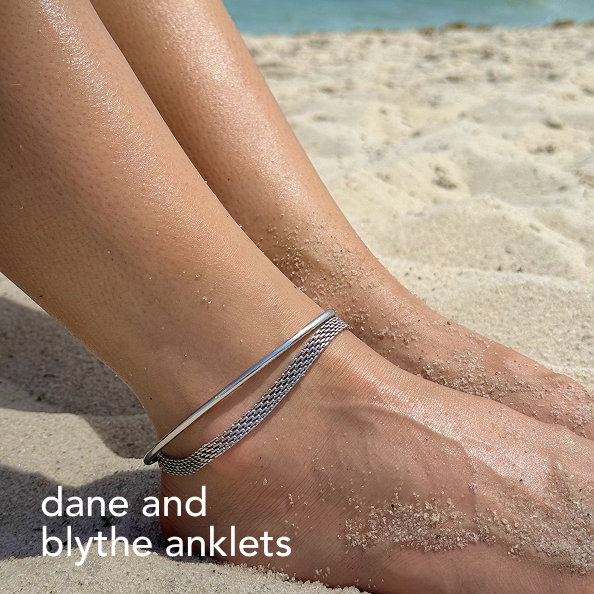 dane and blythe anklets summer sale