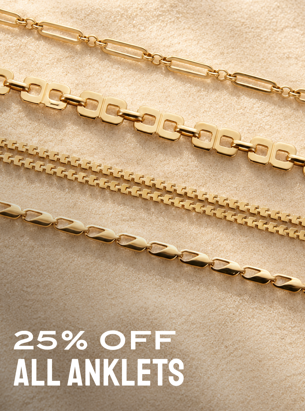 all anklets on summer sale