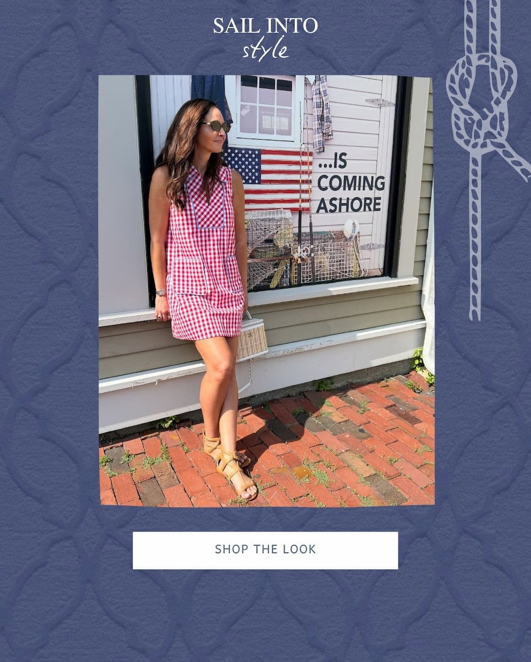Sail into style. Shop the Look.