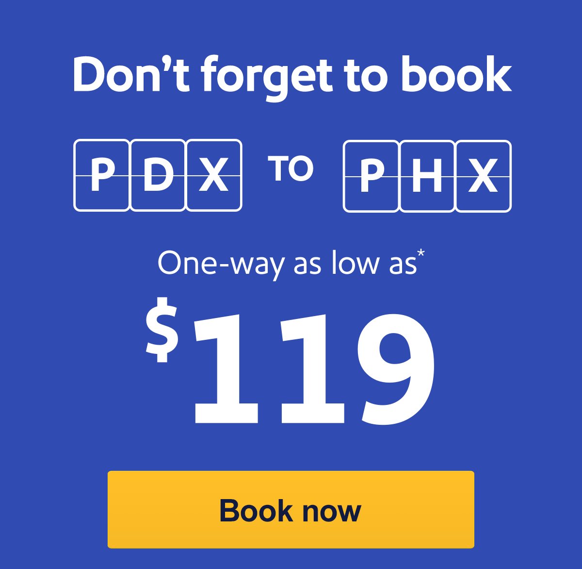 Don't forget to book your trip.