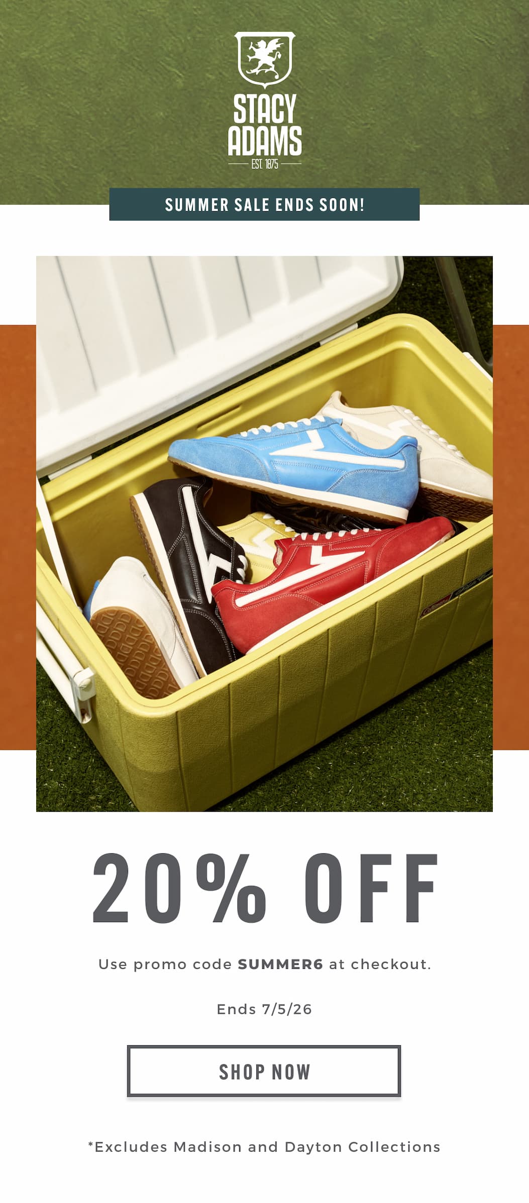 Take 20% off with promo code SUMMER6. Display images to learn more.
