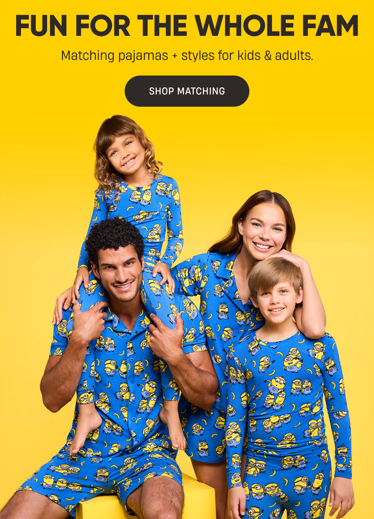 Fun for the whole fam | Shop Matching