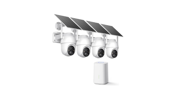 ELYSOO Solar Security Cameras Wireless Outdoor