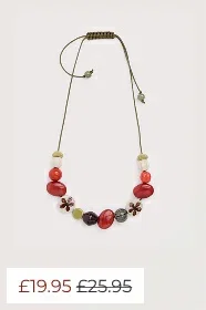Herbage Beaded Necklace